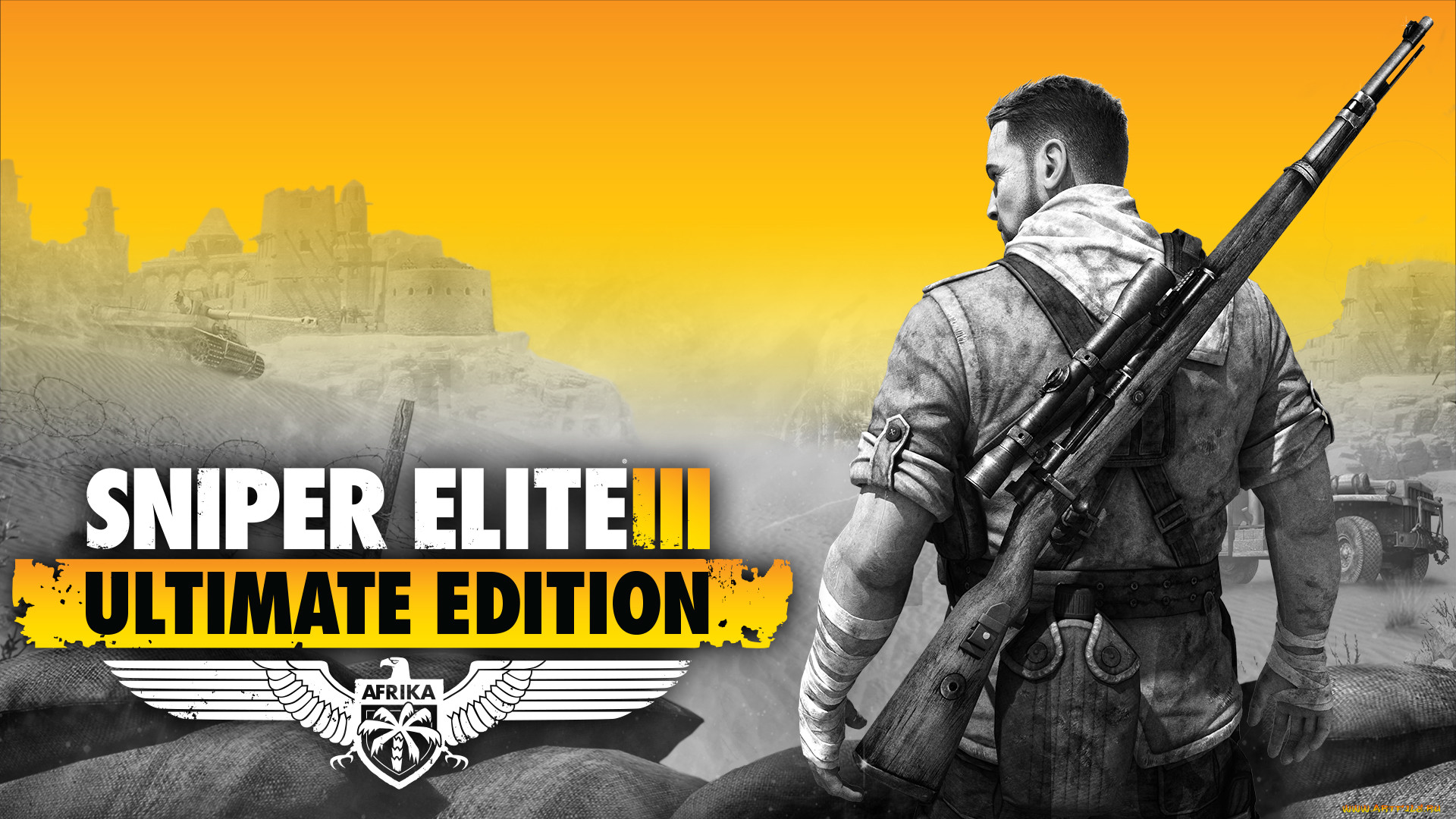 Обои Sniper Elite 3 Ultimate Edition Видео Игры Sniper Elite III: Afrika,  обои для рабочего стола, фотографии sniper elite 3 ultimate edition, видео  игры, sniper elite iii, afrika, постер, games, sniper, elite,